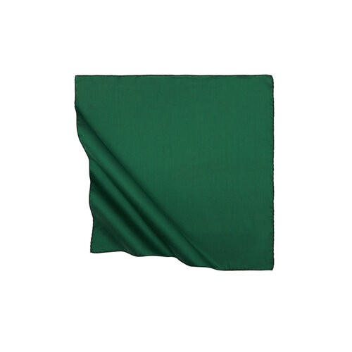 Emerald Green Reversible Silk Pocket Square