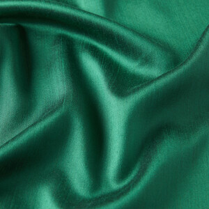 Emerald Green Reversible Silk Pocket Square - Thumbnail