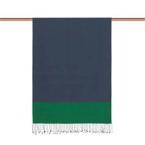 Emerald Green Reversible Silk Scarf