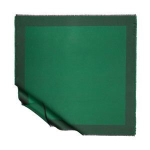 ipekevi - Emerald Green Reversible Silk Scarf