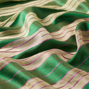 ipekevi - Emerald Organza Silk Scarf (1)