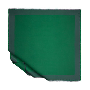 Emerald Reversible Silk Scarf - Thumbnail