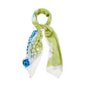 Encounter Satin Silk Scarf - Thumbnail