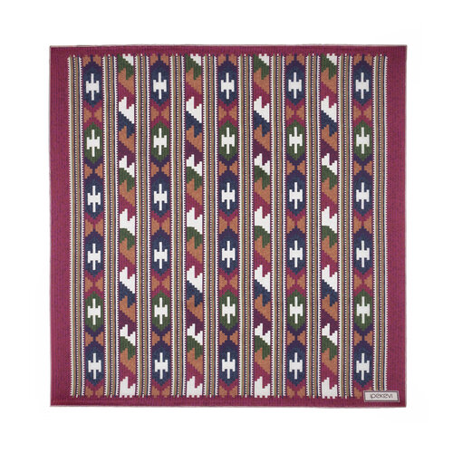 Erguvan Kuşak Saten İpek Mendil