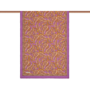 ipekevi - Fig Purple Armoni Print Tencel Scarf (1)