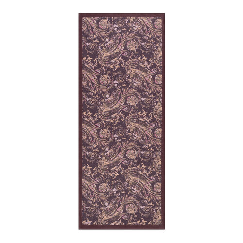 Fig Purple Breeze Print Tencel Scarf