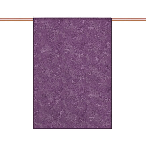 Fig Purple Ethnic Harmony Print Cotton Scarf