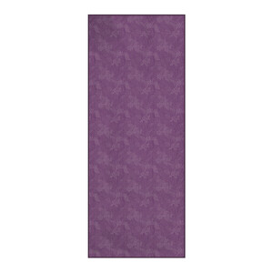 Fig Purple Ethnic Harmony Print Cotton Scarf - Thumbnail