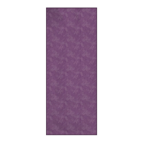 Fig Purple Ethnic Harmony Print Cotton Scarf