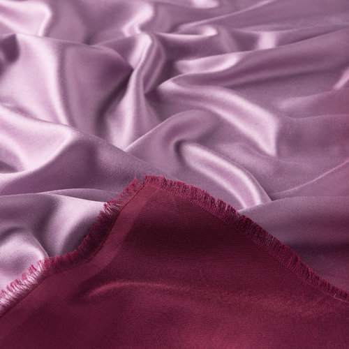 Fig Purple Gradient Silk Scarf