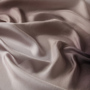 Fig Purple Gradient Silk Twill Scarf - Thumbnail
