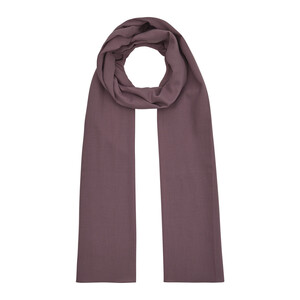 ipekevi - Fig Purple Plain Cotton Scarf (1)