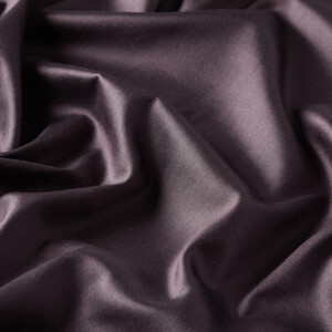 Fig Purple Plain Silk Scarf - Thumbnail