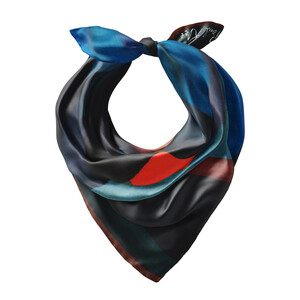ipekevi - Fire In The Evening Satin Silk Pocket Square (1)