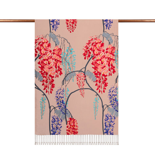 Foundation Acacia Print Silk Shawl Foundation Acacia Print Silk Shawl