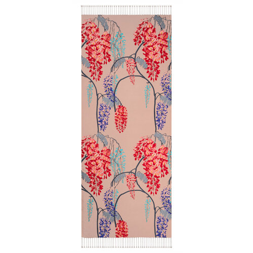 Foundation Acacia Print Silk Shawl Foundation Acacia Print Silk Shawl