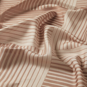 Foundation Scan Print Cotton Rayon Scarf - Thumbnail