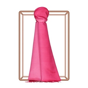 Fuchsia Gradient Silk Scarf - Thumbnail