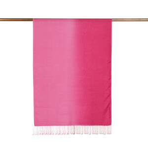 Fuchsia Gradient Silk Scarf - Thumbnail