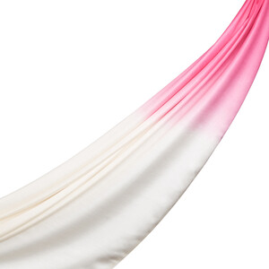 Fuchsia Gradient Silk Scarf - Thumbnail