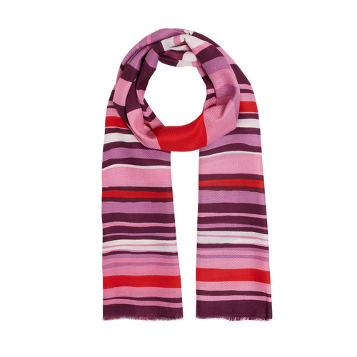 Fuchsia Harvest Season Cotton Modal Scarf