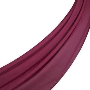 Fuchsia Plain Cotton Scarf - Thumbnail