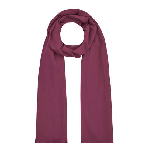 Fuchsia Plain Cotton Scarf