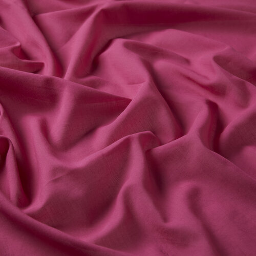 Fuchsia Plain Cotton Scarf