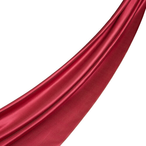 Fuchsia Reversible Silk Neck Scarf