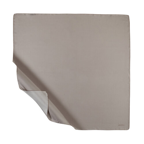 Fume Plain Silk Twill Scarf