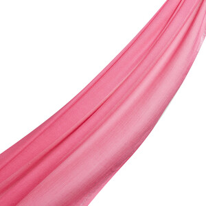 ipekevi - شال قطن وحرير لوريكس مخطط لون فوشي ipekevi - شال قطن وحرير لوريكس مخطط لون فوشي