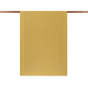 ipekevi - Gold İE Monogram Pamuk İpek Şal (1)