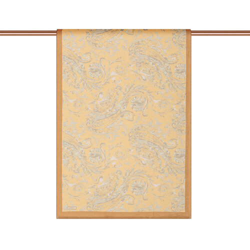 Gold Breeze Print Tencel Scarf