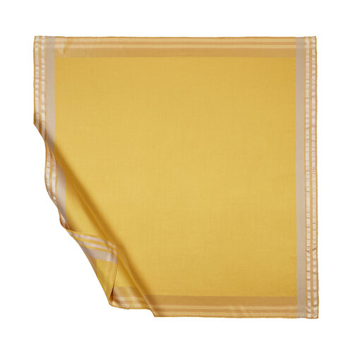 Gold Frame Silk Scarf