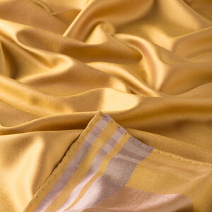 ipekevi - Gold Frame Silk Scarf (1)