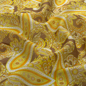 ipekevi - Gold Mezopotamya Model 01 Desenli Tensel Eşarp (1)