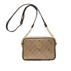 ipekevi - Gold Monogram Pocket Detailed Crossbody Bag (1)