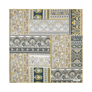 ipekevi - Gold Topkapı Saten İpek Mendil