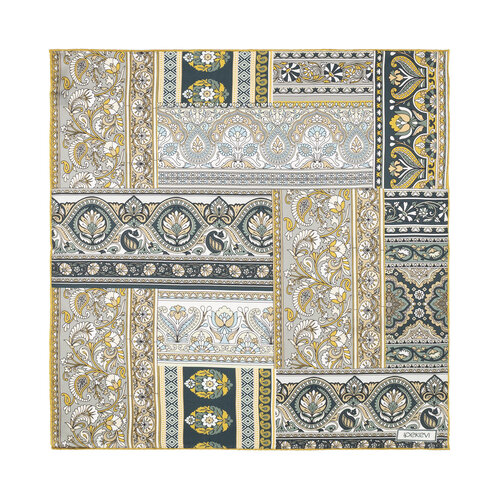 Gold Topkapı Saten İpek Mendil