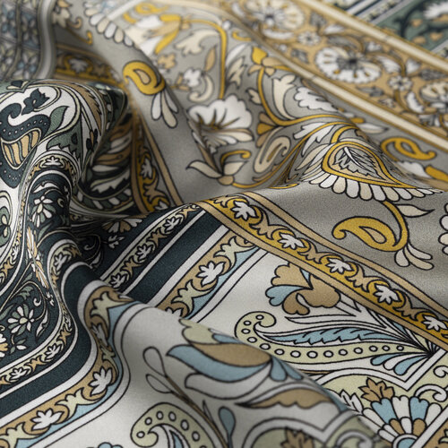 Gold Topkapı Saten İpek Mendil