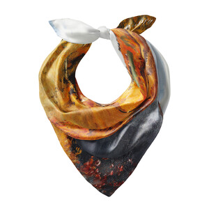 ipekevi - Golden Autumn Satin Silk Pocket Square (1)