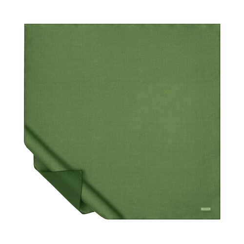 Grass Green Plain Cotton Scarf