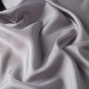 ipekevi - Gray Frame Silk Twill Scarf (1)