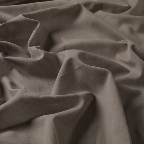 Gray Plain Cotton Scarf