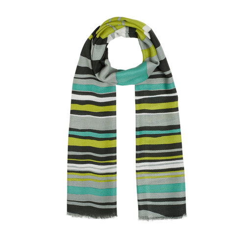Green Harvest Season Cotton Modal Scarf