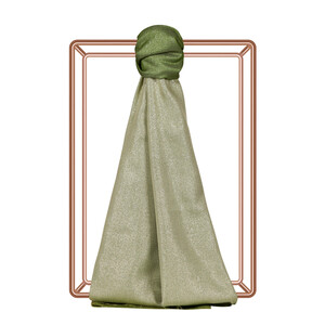 Green Lady Lurex Silk Scarf - Thumbnail