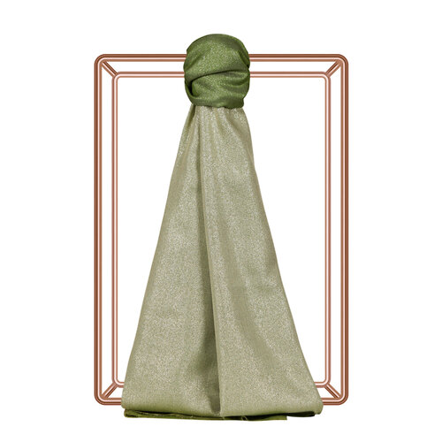 Green Lady Lurex Silk Scarf