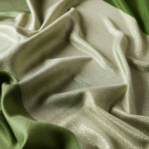 Green Lady Lurex Silk Scarf - Thumbnail