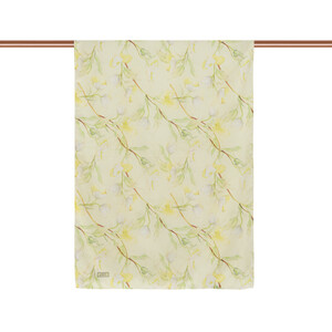 ipekevi - Green Magnolia Cotton Scarf (1)