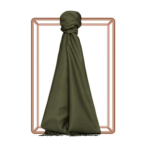 Green Silk Scarf - Thumbnail